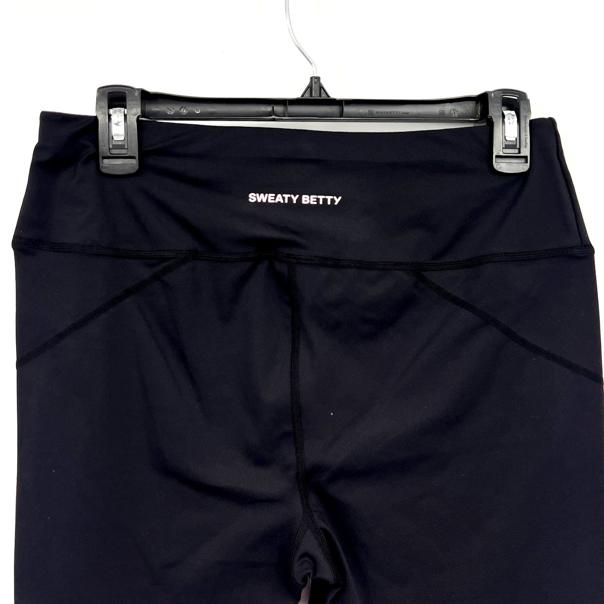 SWEATY BETTY Women's All Day 6" Shorts XL Black Athletic Stretch NWT