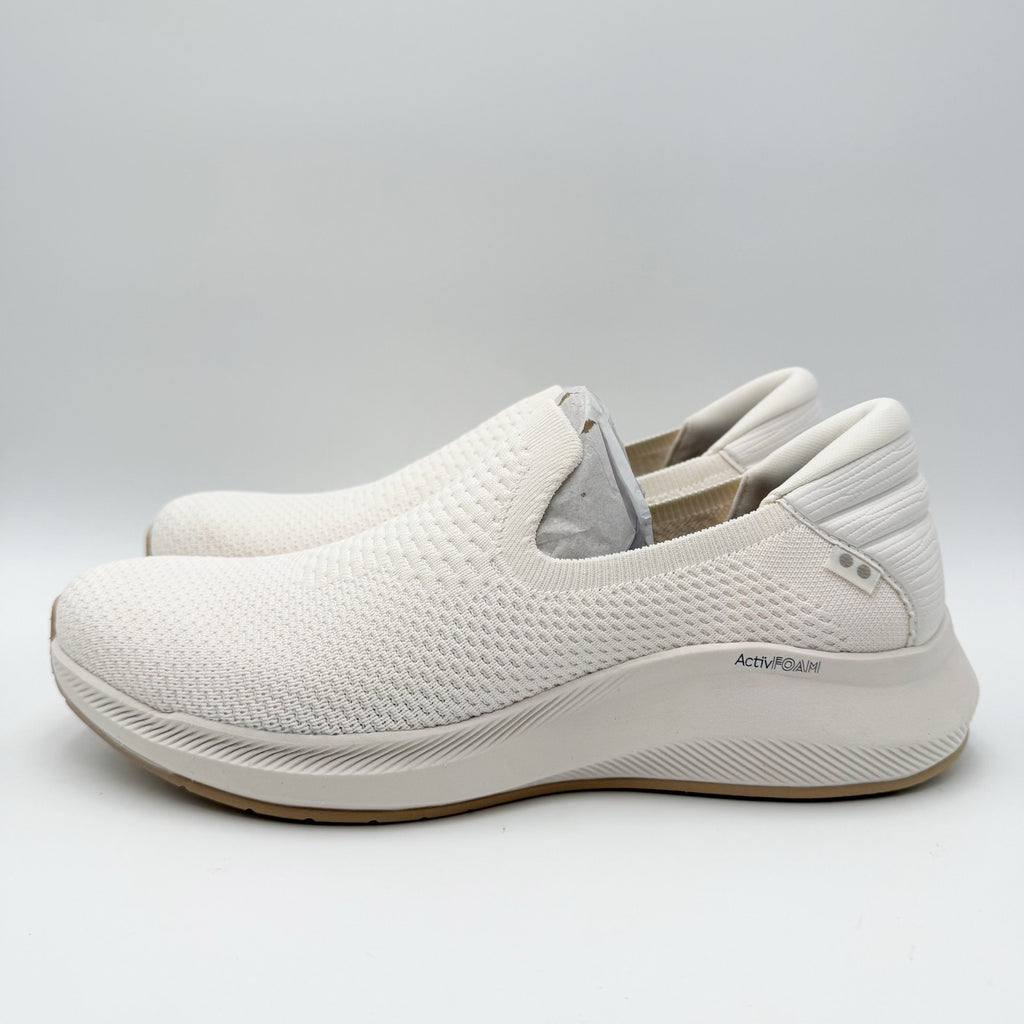 Ryka Womens Fling Slip On Casual Sneakers Size 11 Wide EU 42 White NIB