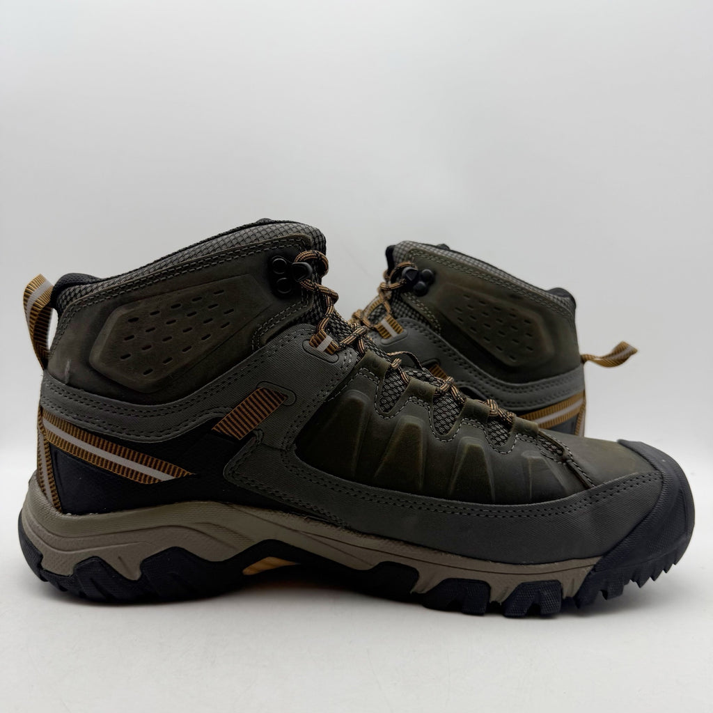 Keen Mens Targhee lll Mid Boot US 13 EU 47 Brown Grey Waterproof Leather NWOB