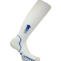 EUROSOCKS Small Womens 4-7 Compression Over the Calf Socks White Lightweight NIB