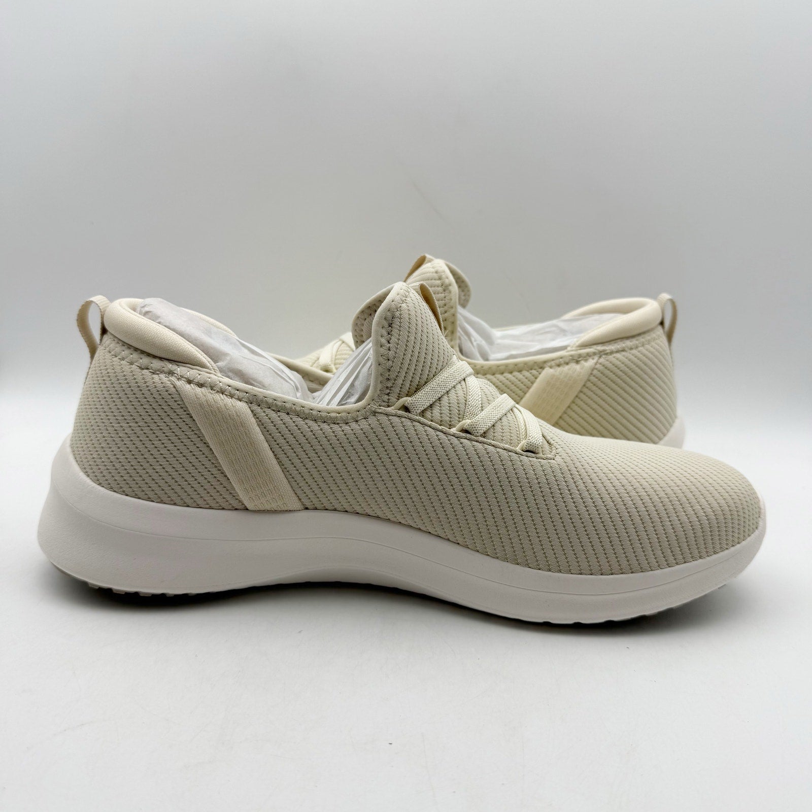 Ryka Womens Rebound Slip on Casual Sneakers Size 12 M EU 43 Beige Birch NIB