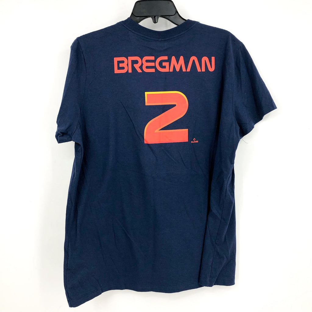 NIKE Womens Houston Astros Bregman 2 City Connect T-Shirt Medium Navy Blue NWT