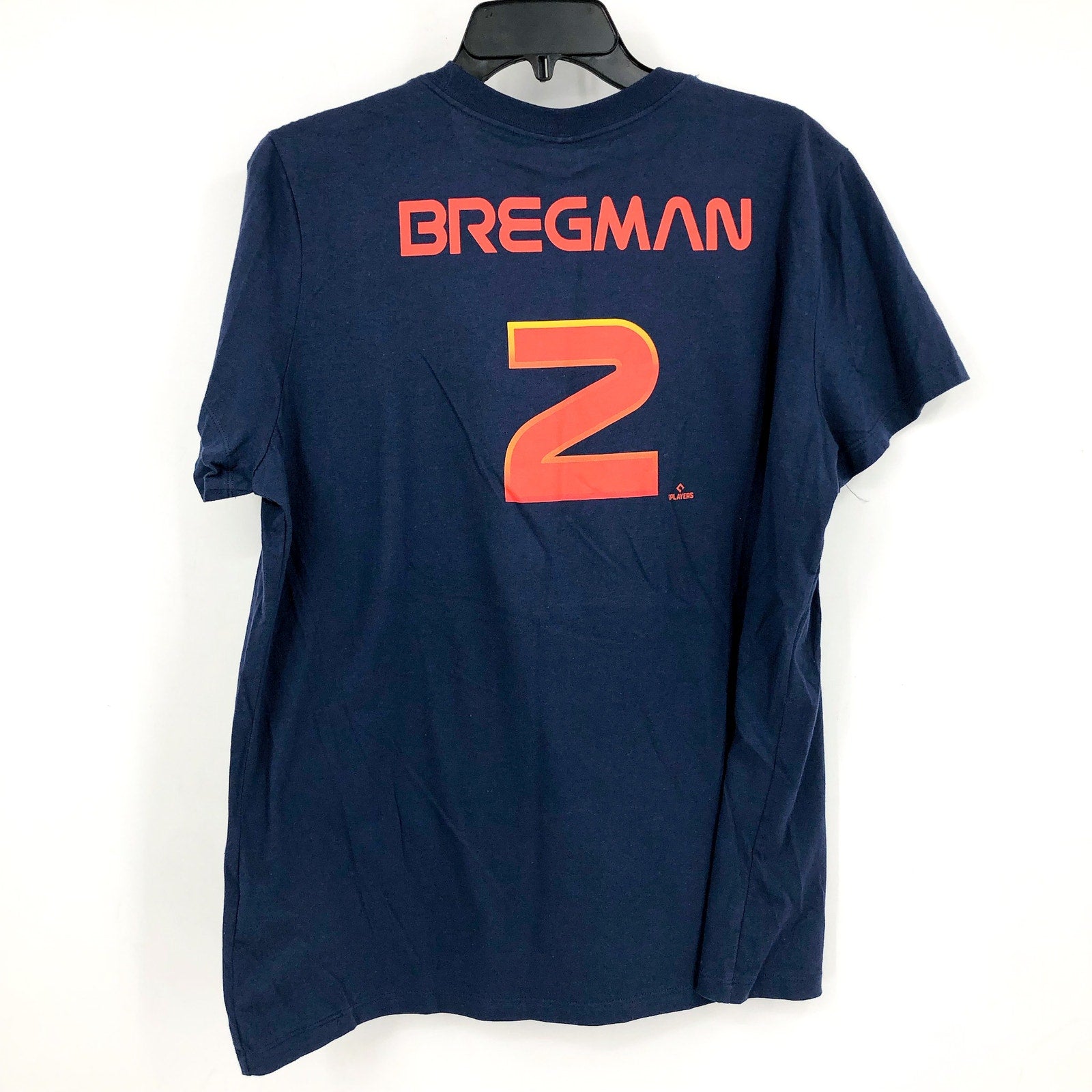 NIKE Womens Houston Astros Bregman 2 City Connect T-Shirt Medium Navy Blue NWT