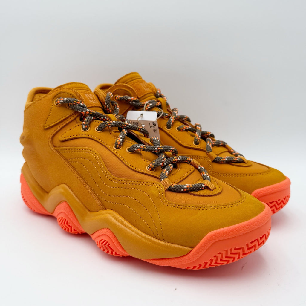 Adidas Mens X Ivy Park Top Ten 2000 Sneakers Size 8 Orange Athletic NWOB