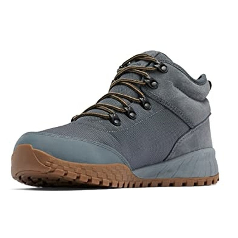 Columbia Mens Fairbanks Mid Climbing Shoes Size 10 M Grey Blue Waterproof NWOB