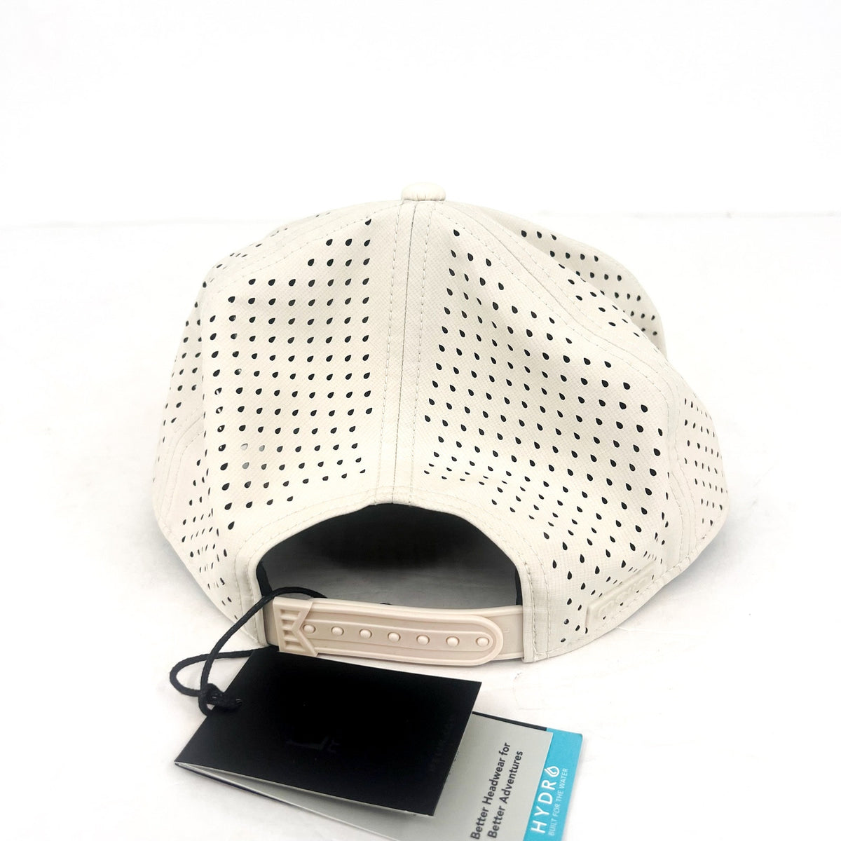 MELIN Men's Hydro Trenches Icon Performance Snapback Hat XL White Colada NWT