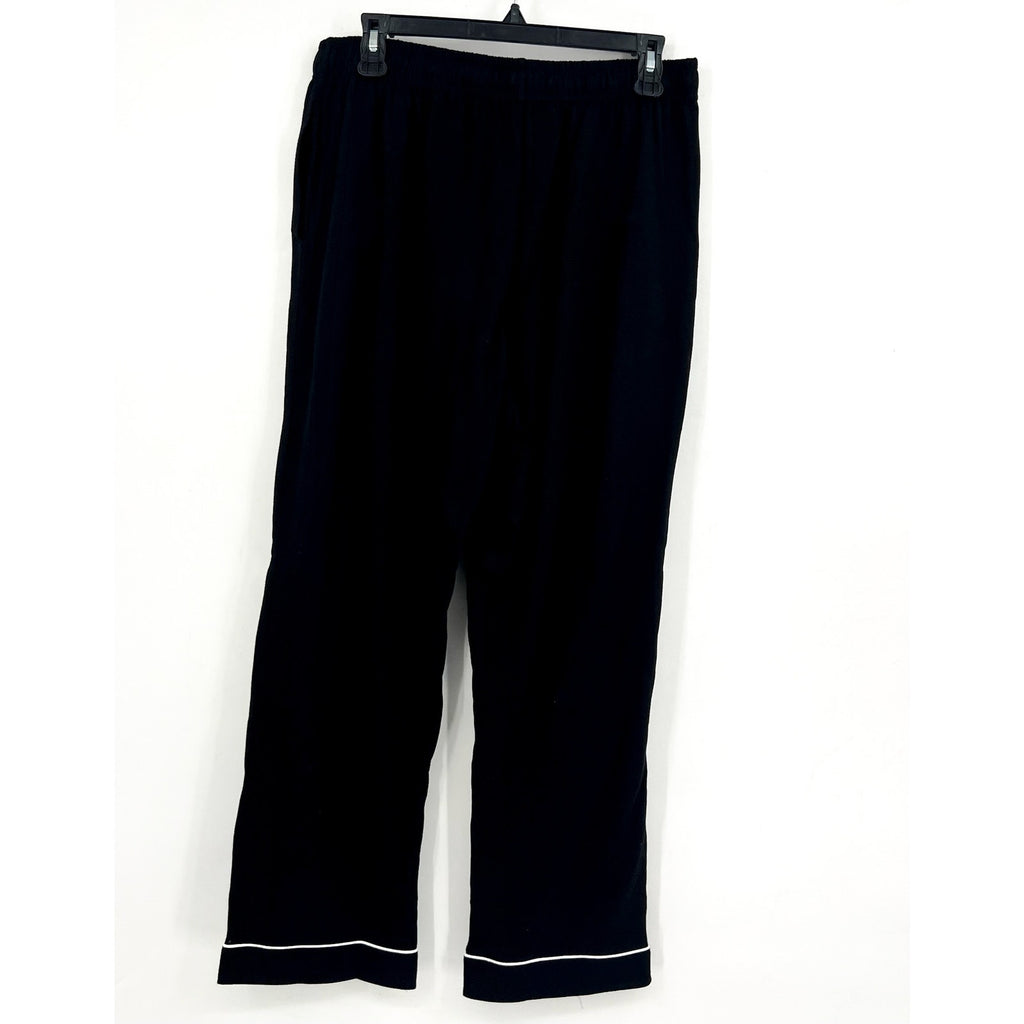 EBRJEY Men's William Long Pajama Set Medium Black Ivory TENCEL Modal NWT