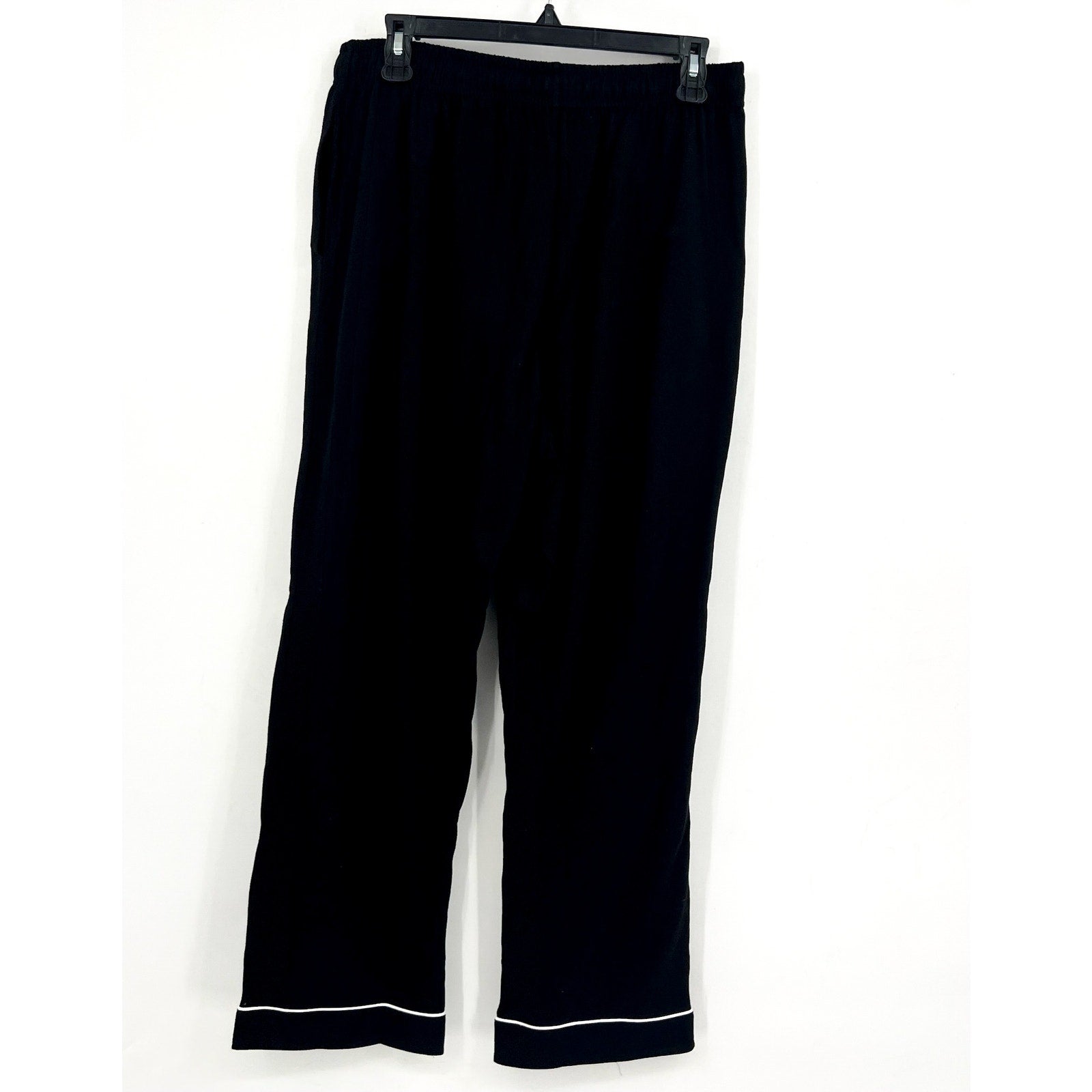 EBRJEY Men's William Long Pajama Set Medium Black Ivory TENCEL Modal NWT