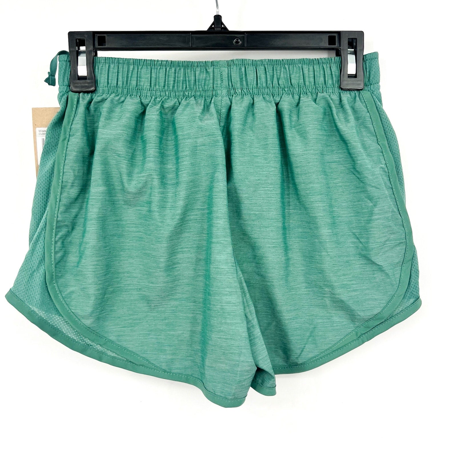 NIKE Women's Dri Fit Tempo Running Shorts XS Dark Green Liner NWT