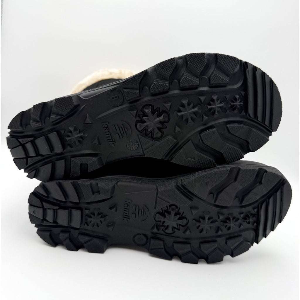Kamik Womens Shellback Snow Boots US 8 EU 39 Black Waterproof NIB
