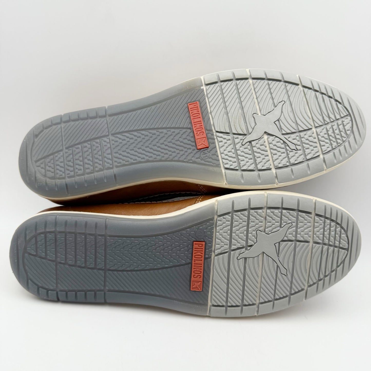 PIKOLINOS Mens Jucar Slip On Loafers EU 41 US 8 Blue Brown Leather NWOB