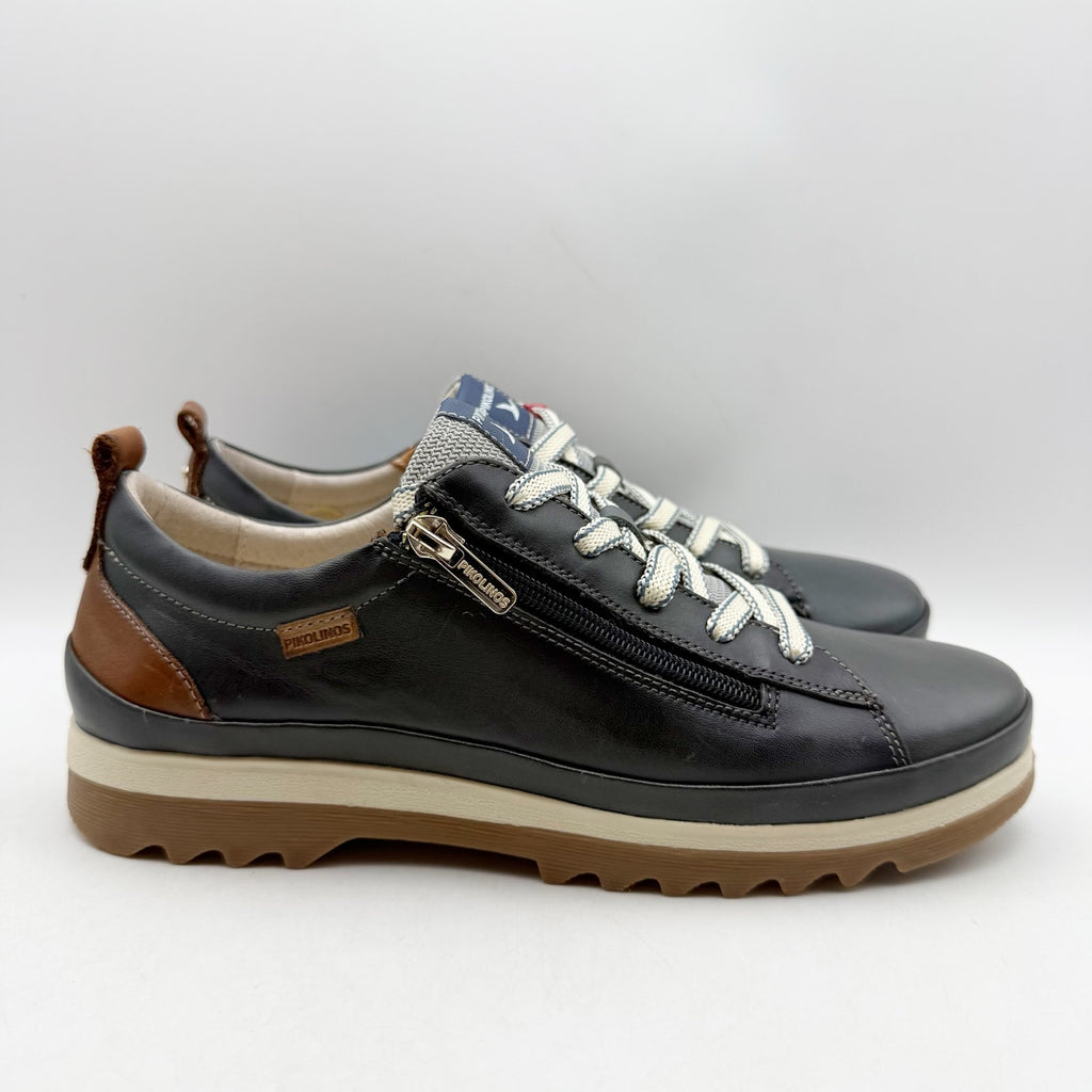 Pikolinos Womens Vigo W3W-6979 Sneakers EU 39 US 8.5-9 Blue Ocean Leather NIB