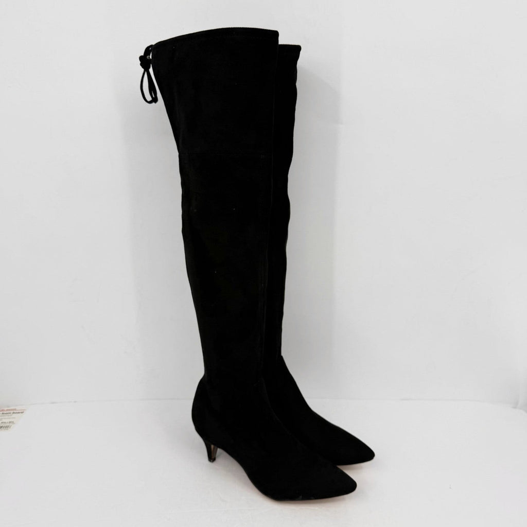 Sam Edelman Womens Kristie Over the Knee Boots Size 8.5 EU 38.5 Black NWOB