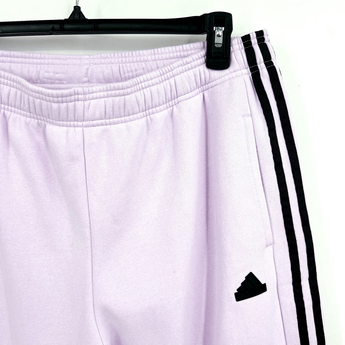 ADIDAS Womens Tiro Fleece Pants XL Purple Ice Lavender Pull-On NWT