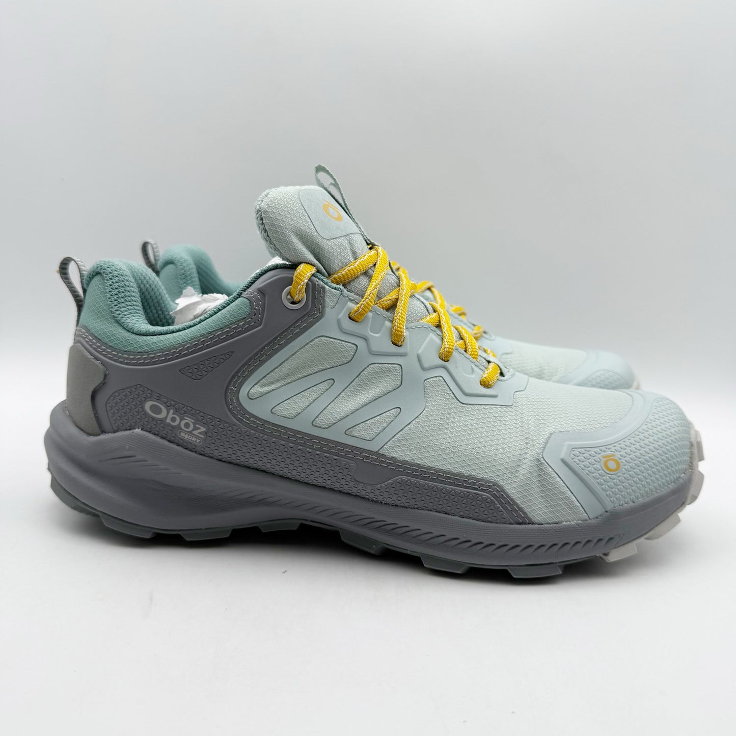 Oboz Womens Katabatic Low B-Dry Hiking Sneakers US 9 M EU 40 Blue Grey WP NWOB