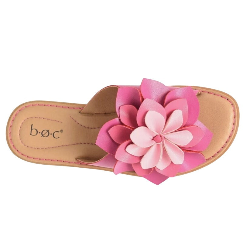 B.O.C. Born Concept Kasia Sandals US 9 M EU 39.5 Pink Slip On NIB