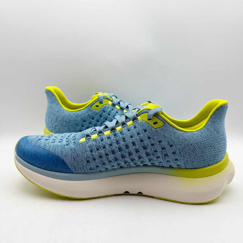 Rabbit Mens Dream Chaser Running Shoes US 12 Blue Yellow Athletic Sneakers NIB