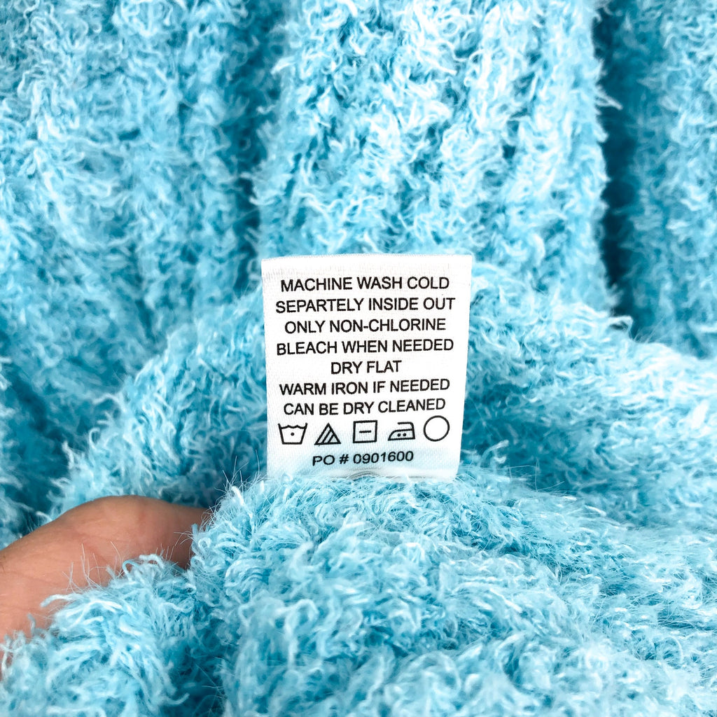 SHOW ME YOUR MUMU Women's Clemmie Cardigan XL Highlighter Blue Jewels NWT