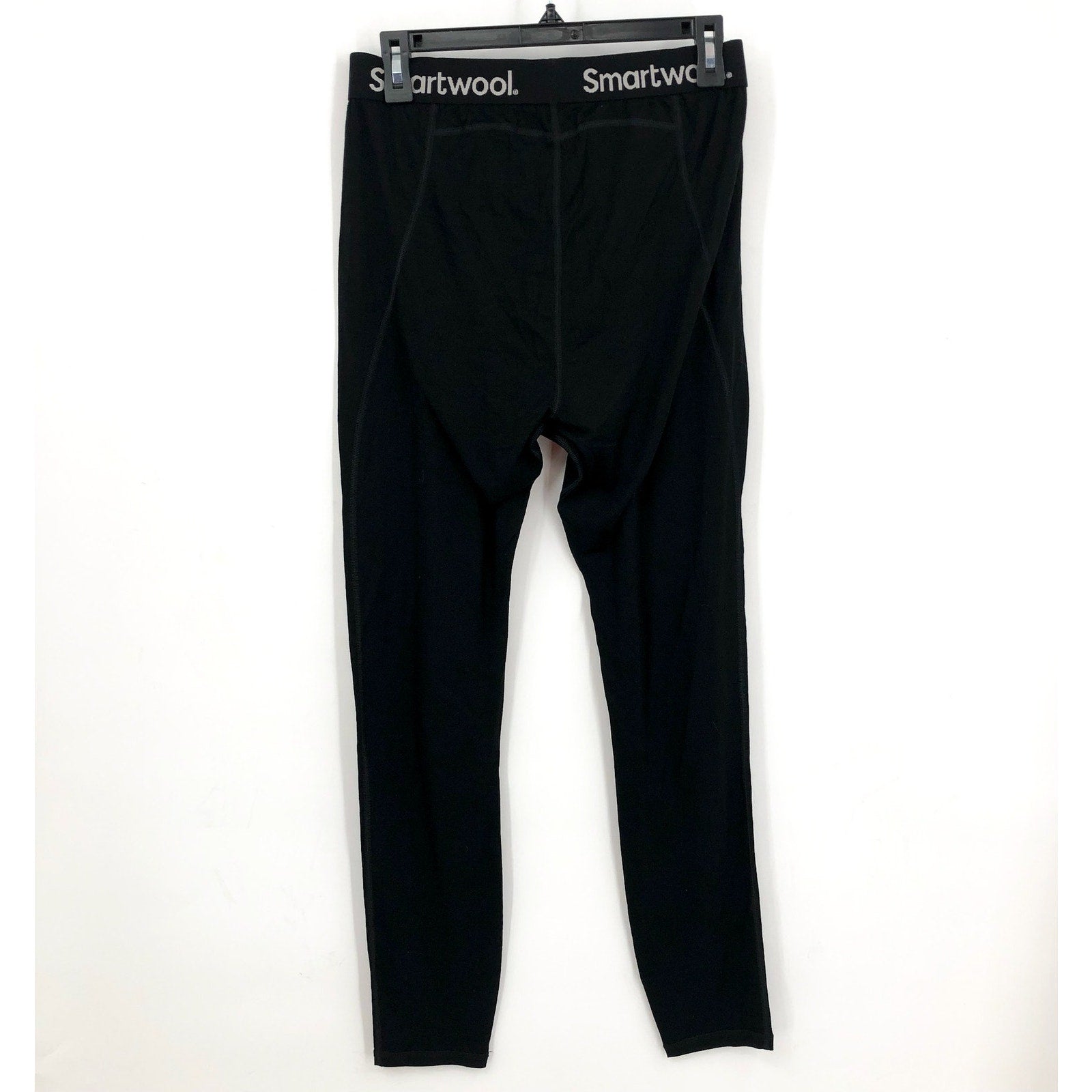 A5801. SMARTWOOL- MENS MEDIUM- Classic All Season Merino Bottom Black Base Layer NWT