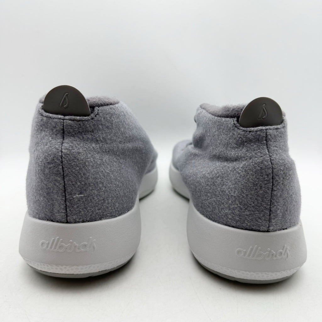 Allbirds Mens Wool Runner-up Mizzles Sneakers US 12 Grey High Tops NWOB