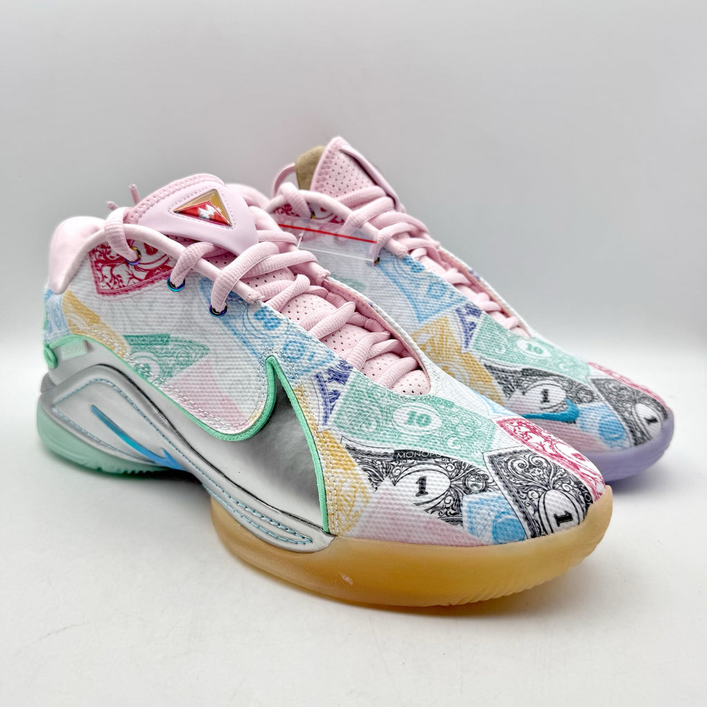 NIKE Mens Lebron XXll QS Sneakers US 10 EU 44 White Multicolor Athletic NIB