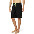 HURLEY Mens One and Only Gradient Board Shorts Size 40 Black Drawstring NWT