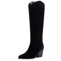 Seychelles Womens Begging You Knee High Boots US 9 M Black Suede Boho NWOB