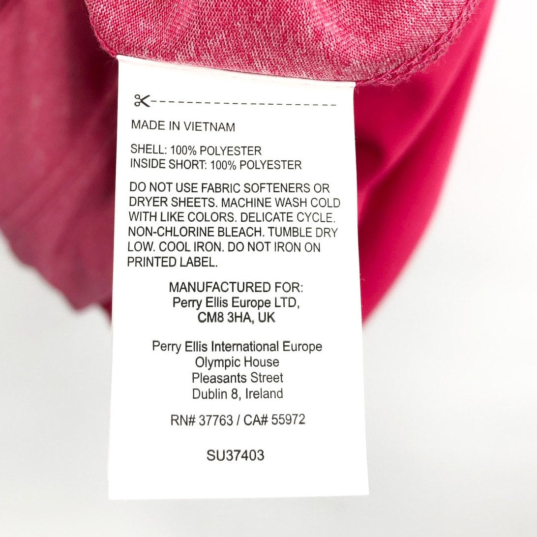 CALLAWAY Women's Opti Dri True Sculpt Golf Skort XL Pink Peacock Heather NWT