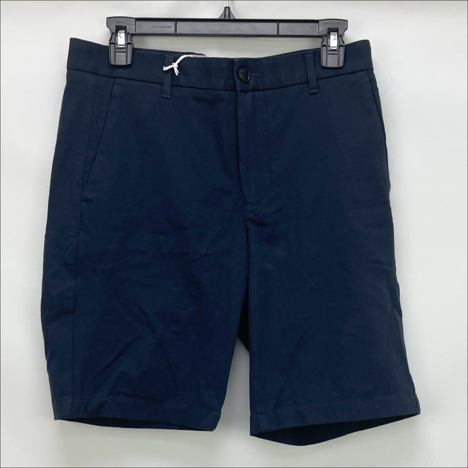 Everlane Mens The 7" Performance Chino Shorts Size 31 Navy Blue NWT