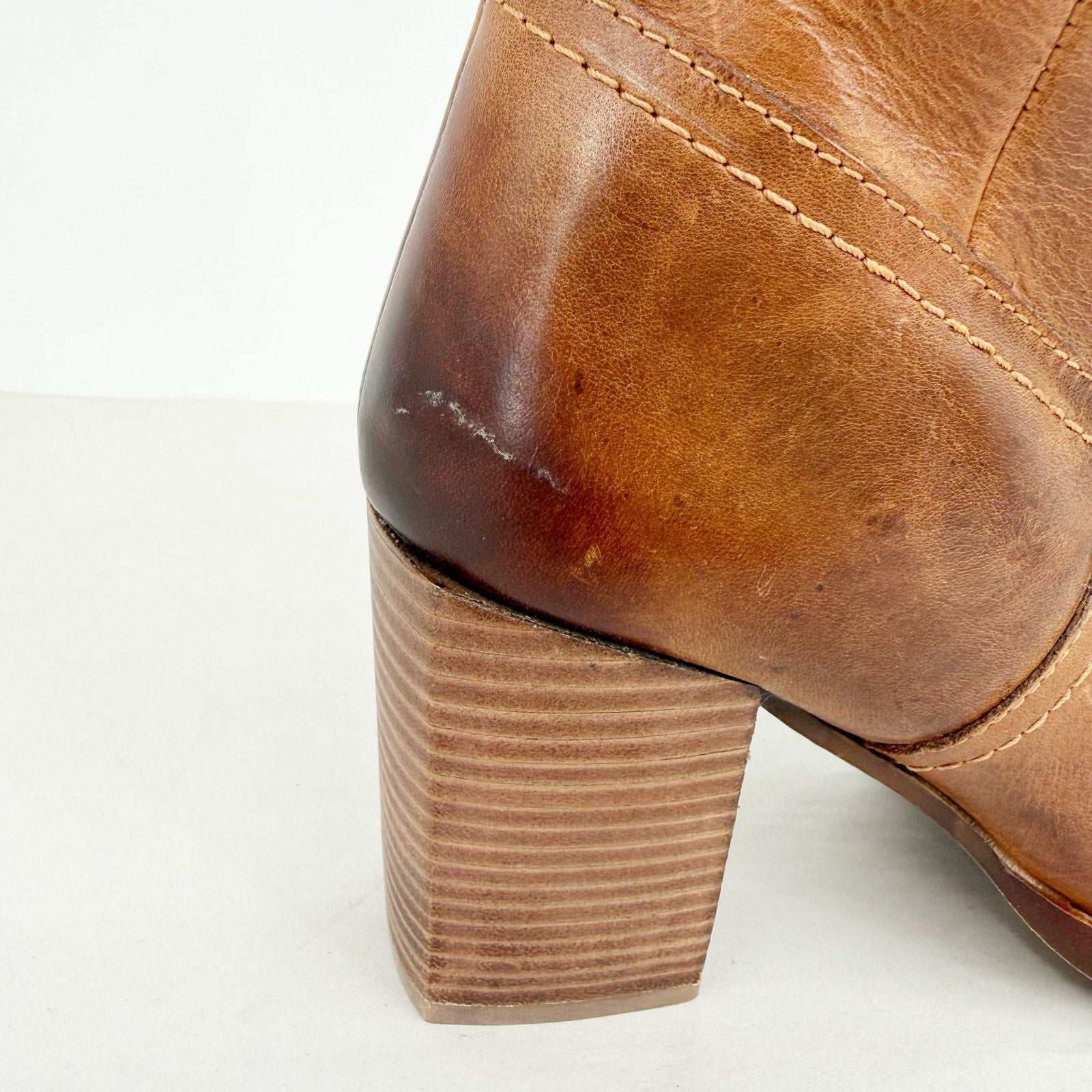 Diba True Womens True Do Knee High Boots US 9 M Brown Leather NWOB