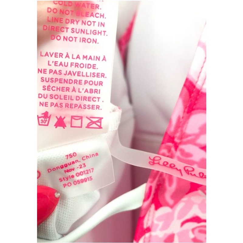 LILLY PULITZER Women's Jaspen One Piece Swimsuit Size 0 Roxy Pink NWT