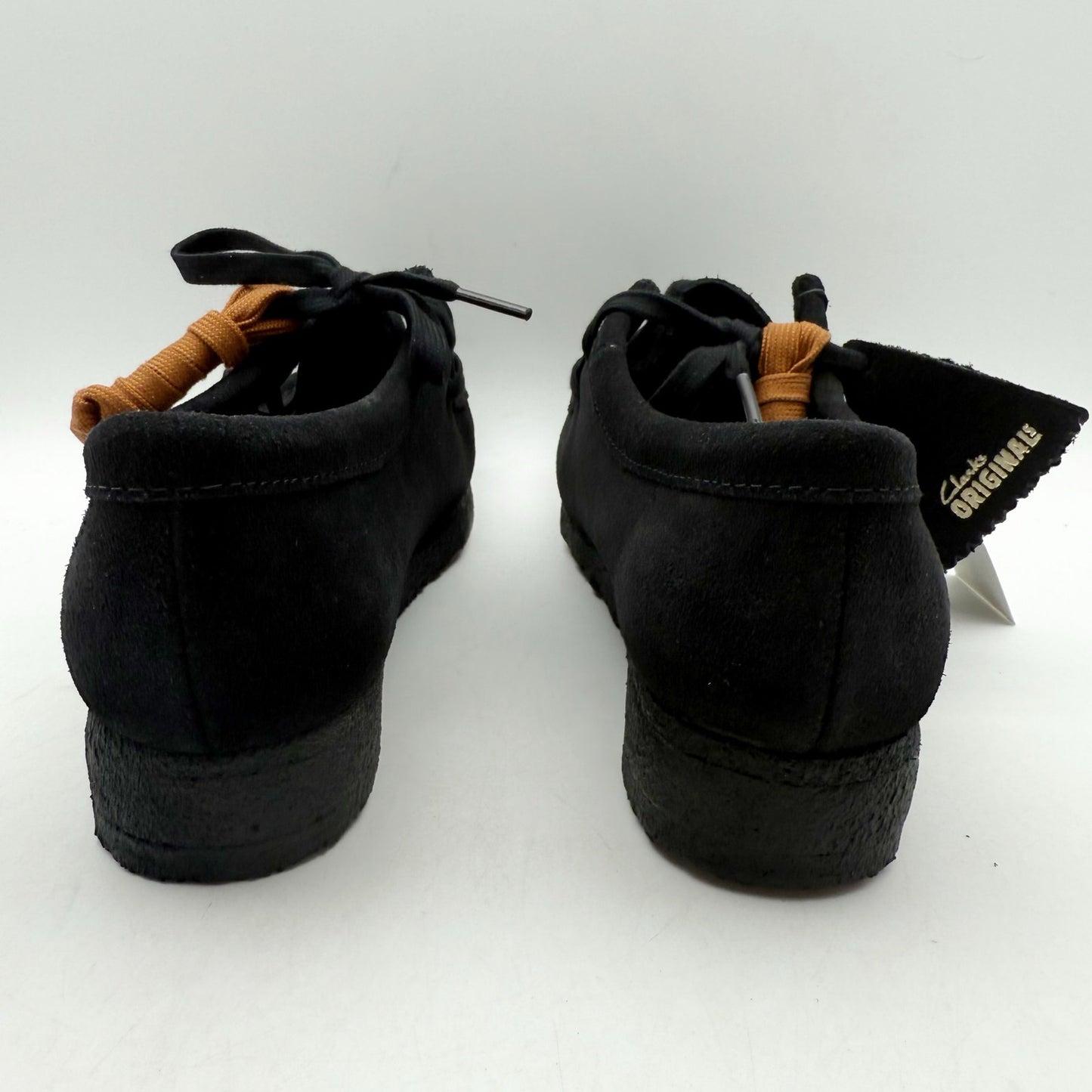 CLARKS Mens Wallabee Boot US 13 M EU 47 Brown Suede Leather NIB