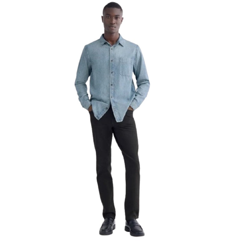 EVERLANE Uniform Men's The Athletic Jeans 35x28 Black 4-Way Stretch Organic NWT