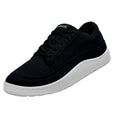 ALLBIRDS Mens Canvas Pacer Casual Sneakers Size 11 EU 43.5 Black White NIB