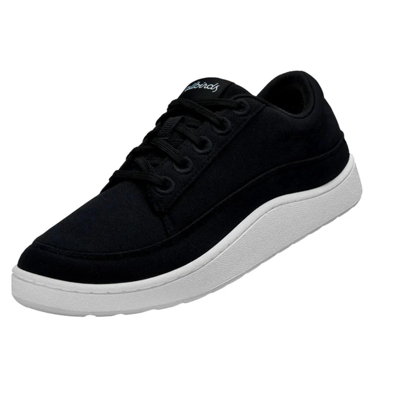 ALLBIRDS Mens Canvas Pacer Casual Sneakers Size 11 EU 43.5 Black White NIB