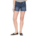 KUT FROM THE KLOTH Gidget Fray Denim Shorts Size 8 Stimulating Blue NWOT