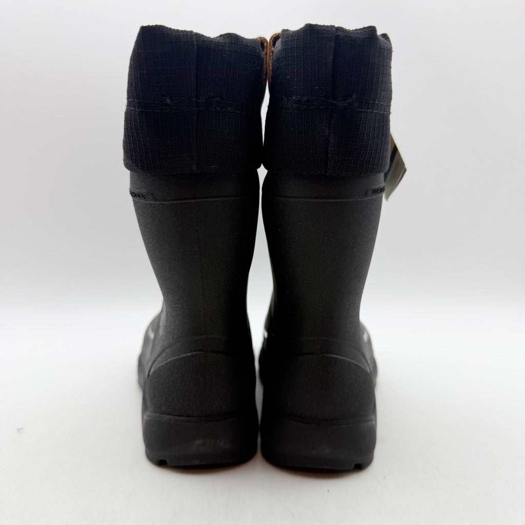 Kamik Little Kids Tundra Jr Boots Size 8 EU 25 Black Waterproof Snow Rain NIB