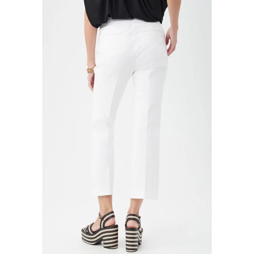 TRINA TURK Women's Lulu Cropped Pants Size 2 White Stretch NWT