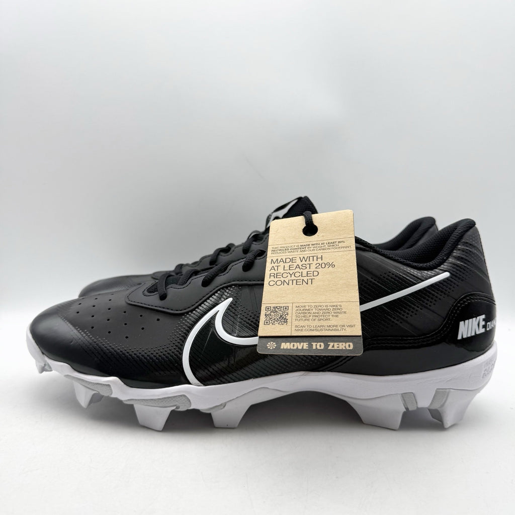 Nike Mens Alpha Huarache 4 Keystone Baseball Cleats US 13 Black DJ6524 NWOB