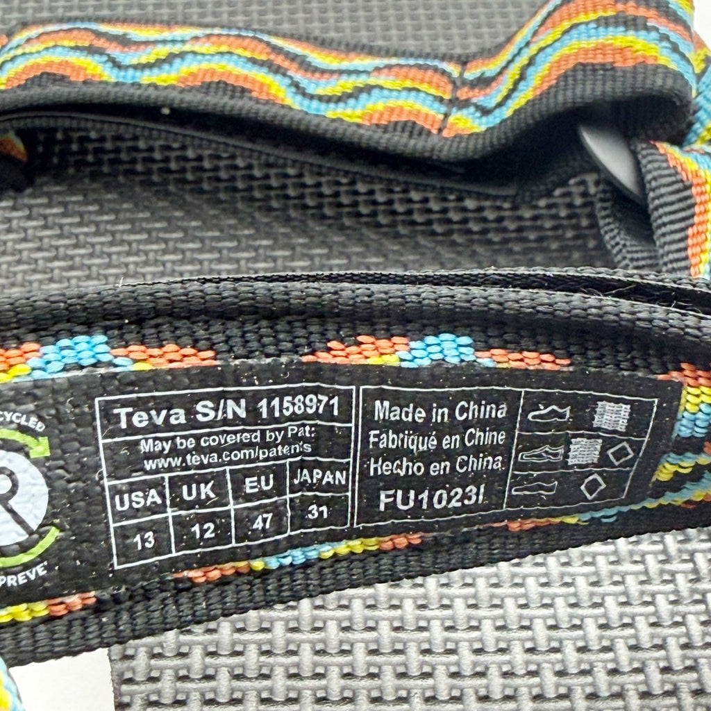 TEVA Mens Original Universal 80s Revive Archival Sport Sandals US 13 EU 47 NIB