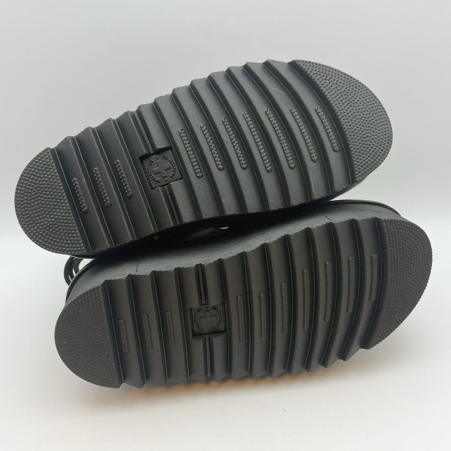 Dr. Marten Women Nartilla Long Platform Strappy Lace Sandal US 7 EU 38 Black NIB