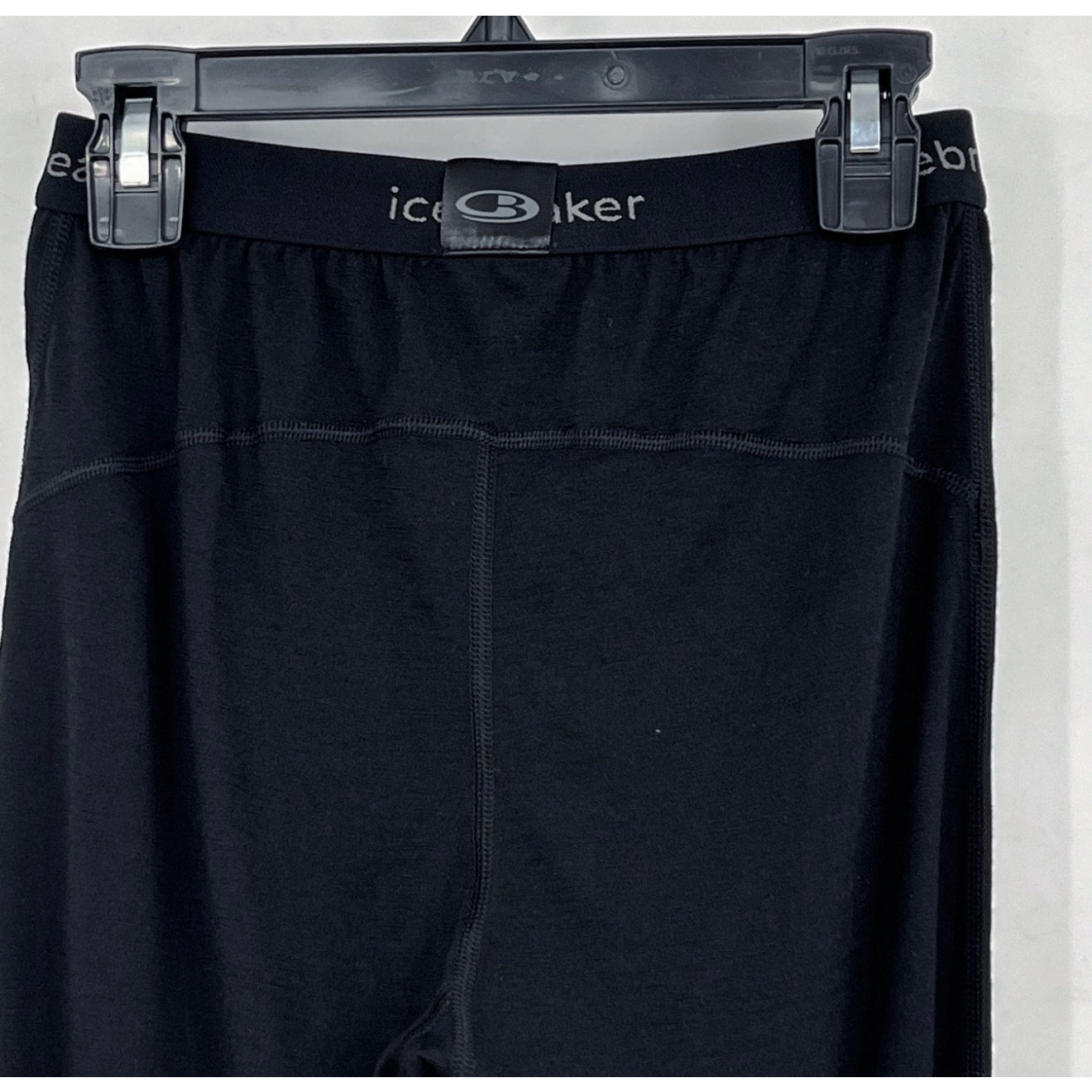 ICEBREAKER Women's Merino 200 Oasis Thermal Leggings XS Black Base Layer NWT