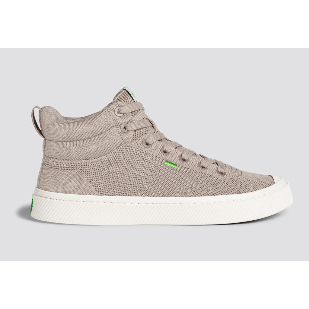 Cariuma IBI High Top Knit Sneaker Mens 8 Womens 9.5 Sand Tan Bamboo NIB