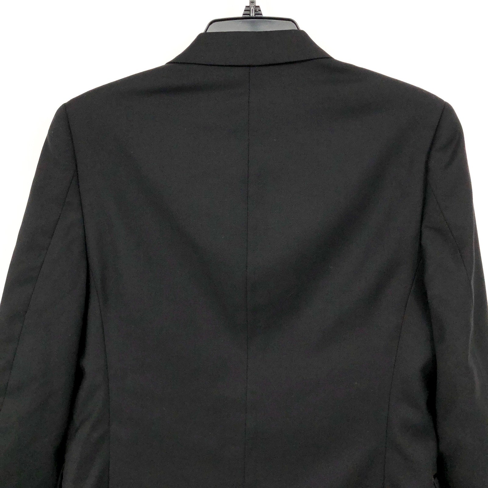 LAUREN RALPH LAUREN Boy's Classic Fit Tuxedo Suit Jacket Size 16R Black Wool NWT