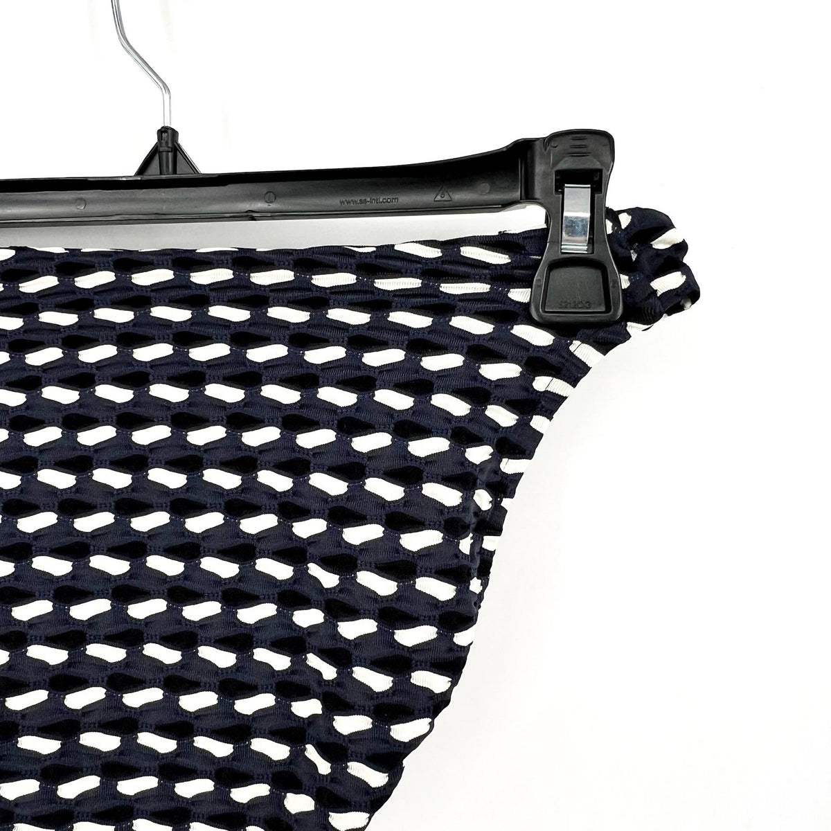 SEAFOLLY Women's Mala High Leg Bikini Bottom Size 6 Black Printed NWT