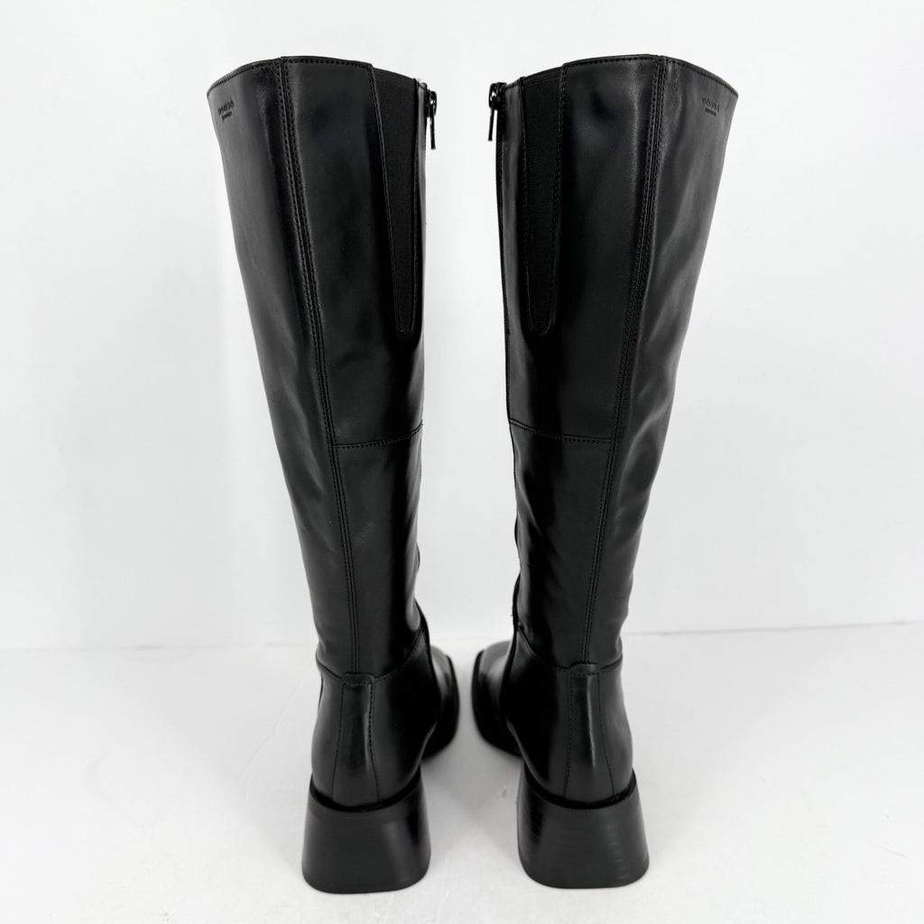 Vagabond Shoemakers Womens Blanca Tall Boots EU 38 US 8 Black Leather NWOB