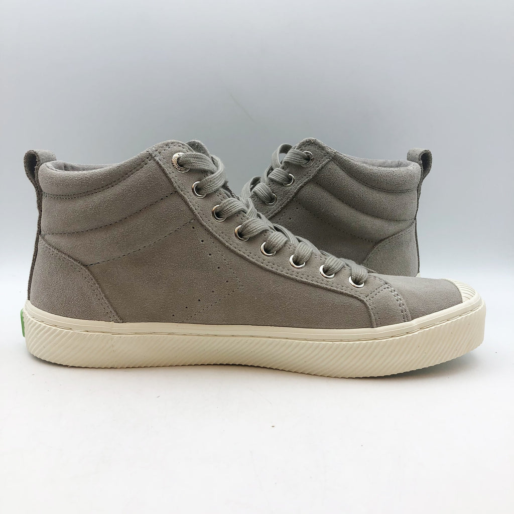 Cariuma OCA High Sneakers Womens 10.5 Mens 9 Cloud Grey Suede NIB