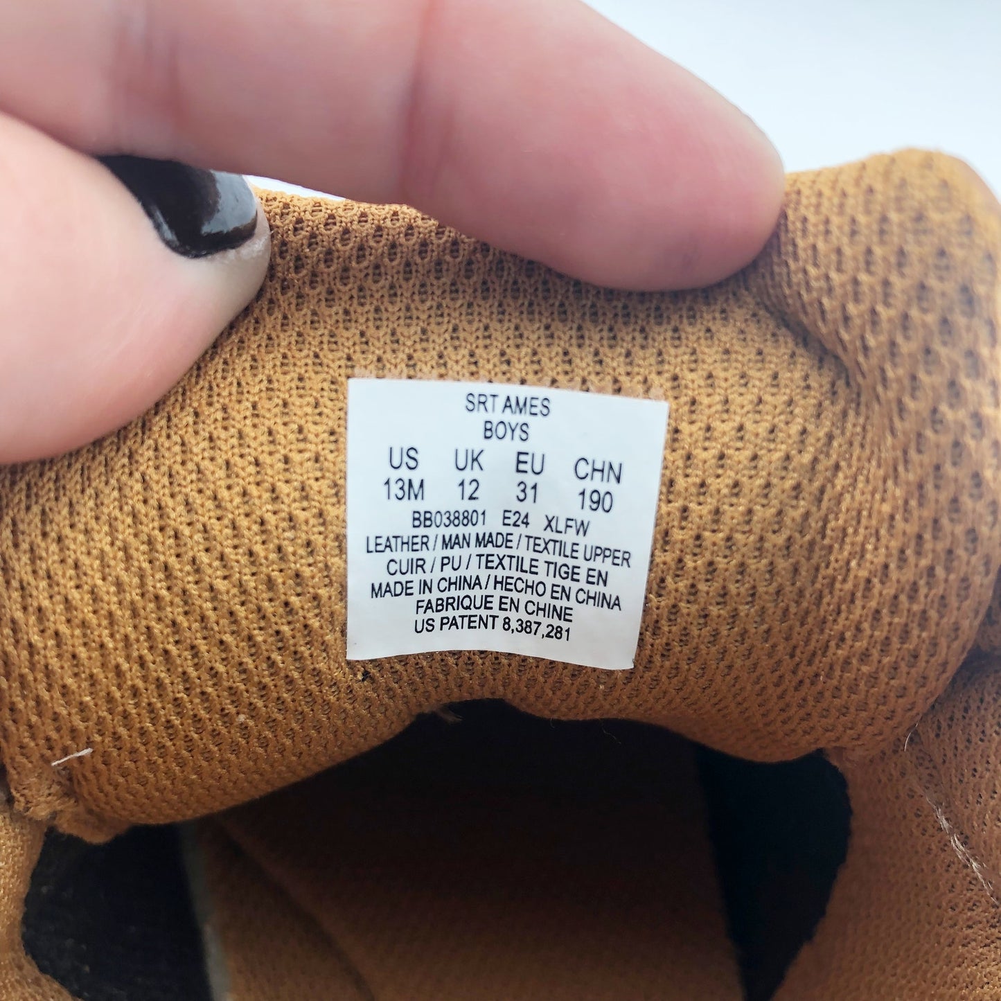 Stride Rite SRT Ames Honey Yellow Boy Boots Size 13 Brown Kids Shoes NIB