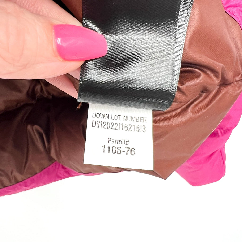 MARMOT Women's Guides Down Hoody Coat XS Pink Bright Fuchsia Puffer NWT