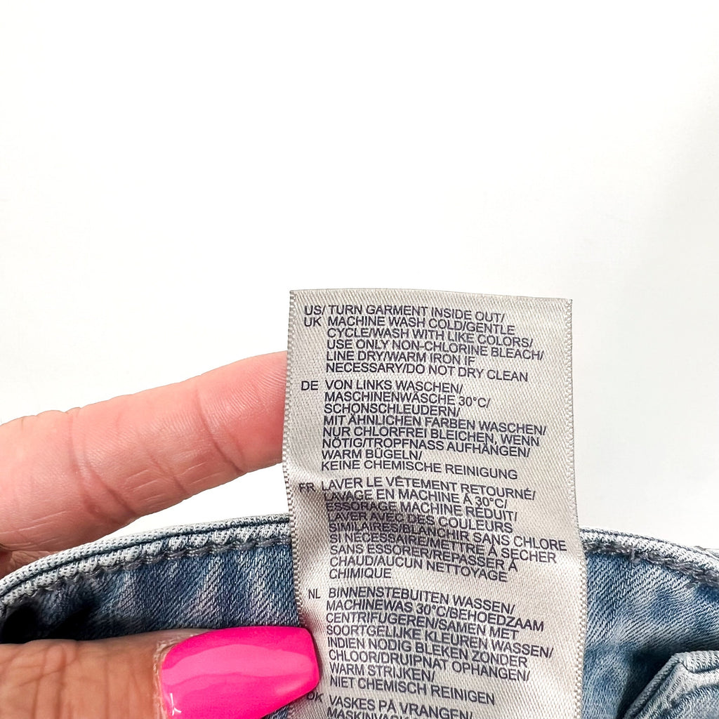 NYDJ Womens Margot Girlfriend Jeans Size 00 PETITE Kingston Blue NWT